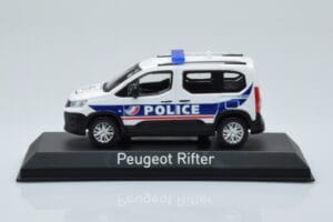Peugeot Rifter Police Nationale Weiss Norev 1:43 479065 Metall