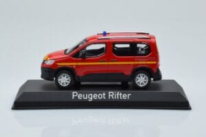 Peugeot Rifter Pompiers Rot Norev 1:43 479069 Metall