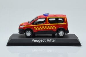 Peugeot Rifter Sapeurs Pompiers Rot Norev 1:43 479071 Metall