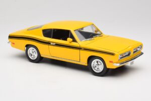 Plymouth Barracuda Gelb Road Legends 1:18 92178 Metall – Bild 6 von 8