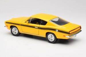 Plymouth Barracuda Gelb Road Legends 1:18 92178 Metall – Bild 7 von 8