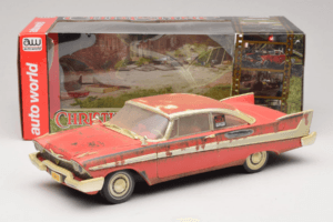 Plymouth Fury Rot Christine Schmutzige Version Auto World 1:18 AWSS119/06 Metall – Bild 8 von 8