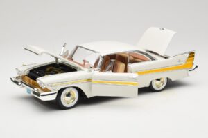 Plymouth Fury Weiss Anson 1:18 30398 Metall – Bild 2 von 8