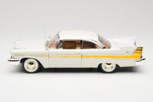 Plymouth Fury Weiss Anson 1:18 30398 Metall – Bild 4 von 8