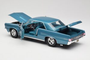 Pontiac GTO Hurst Edition Blau Maisto 1:18 531885 Metall – Bild 5 von 8