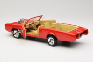 Pontiac GTO Monkeemobile Rot ERTL 1:18 33150 Metall – Bild 5 von 8