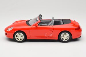 Porsche 911 996 Cabriolet Rot Mira 1:18 6930 Metall – Bild 4 von 8