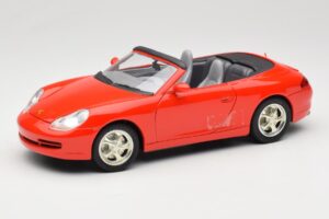 Porsche 911 996 Cabriolet Rot Mira 1:18 6930 Metall