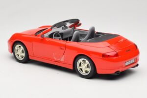Porsche 911 996 Cabriolet Rot Mira 1:18 6930 Metall – Bild 7 von 8