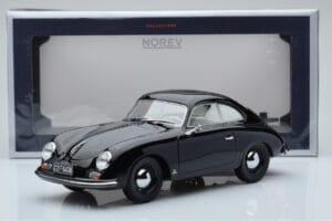 Porsche 356 Schwarz Norev 1:18 187451 Metall – Bild 6 von 6