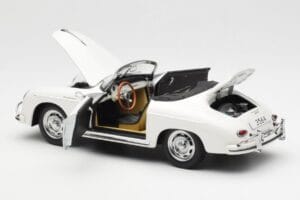Porsche 356A Speedster Weiss AUTOart 1:18 77862 Metall – Bild 5 von 8