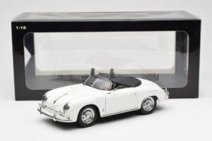 Porsche 356A Speedster Weiss AUTOart 1:18 77862 Metall – Bild 8 von 8