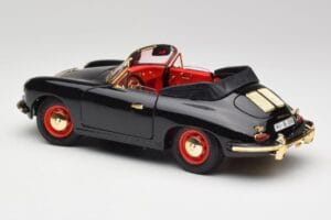 Porsche 356B Cabriolet Schwarz Bburago 1:18 3031D Metall – Bild 7 von 8