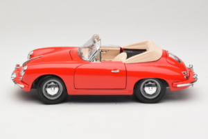 Porsche 356B Cabriolet Rot Tchibo 1:18 45703 Metall – Bild 4 von 8