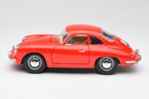 Porsche 356B Rot Bburago 1:18 3021 Metall – Bild 4 von 8