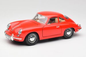 Porsche 356B Rot Bburago 1:18 3021 Metall