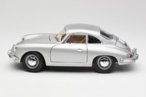 Porsche 356B Silber Bburago 1:18 3021-M1 Metall – Bild 4 von 8