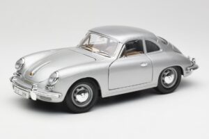 Porsche 356B Silber Bburago 1:18 3021-M1 Metall