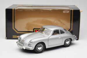 Porsche 356B Silber Bburago 1:18 3021-M1 Metall – Bild 8 von 8