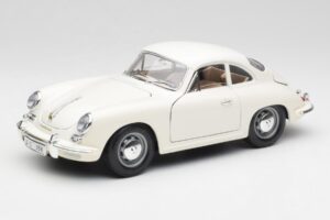 Porsche 356B Weiss Bburago 1:18 3021-M3 Metall