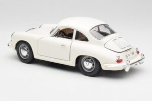 Porsche 356B Weiss Bburago 1:18 3021-M3 Metall – Bild 7 von 8