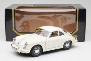 Porsche 356B Weiss Bburago 1:18 3021-M3 Metall – Bild 8 von 8