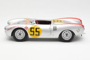 Porsche 550-1500 RS Spyder #55 H. Herrmann Carrera Panamericana 1954 AUTOart 1:18 85470 Metall – Bild 4 von 8