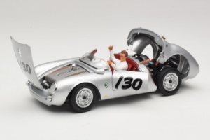 Porsche 550 A Spyder Little Bastard James Dean Schuco 1:18 450033200 Metall – Bild 2 von 8