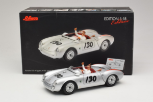 Porsche 550 A Spyder Little Bastard James Dean Schuco 1:18 450033200 Metall – Bild 8 von 8