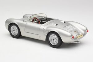 Porsche 550 A Spyder Silber Maisto 1:18 50314 Metall – Bild 7 von 8