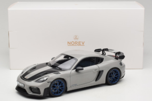 Porsche 718 Cayman 982 GT4 RS Weissach Package Chalk Norev 1:18 187253 Metall – Bild 8 von 8