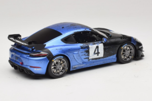 Porsche 718 Cayman GT4 RS Clubsport Schwarz Blau Otto 1:18 OT469 Resin – Bild 2 von 6