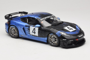 Porsche 718 Cayman GT4 RS Clubsport Schwarz Blau Otto 1:18 OT469 Resin – Bild 4 von 6