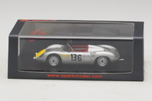 Porsche 718 RS 61 #136 S. Moss / G. Hill Porsche KG Targa Florio 1961 Spark 1:43 S4149 Resin – Bild 4 von 4