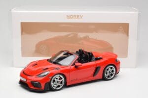 Porsche 718 Spyder RS Guards Red Norev 1:18 187271 Metall – Bild 8 von 8