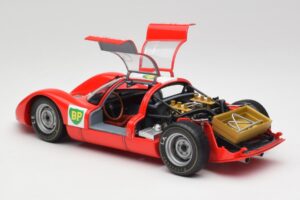 Porsche 906E BP World Record Runs Monza 1967 Minichamps 1:18 100676100 Metall – Bild 5 von 8