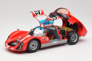 Porsche 906K #49 R. Vogele / J. Siffert 12 Hours of Sebring 1966 Minichamps 1:18 100666149 Metall – Bild 2 von 8