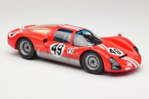 Porsche 906K #49 R. Vogele / J. Siffert 12 Hours of Sebring 1966 Minichamps 1:18 100666149 Metall – Bild 6 von 8