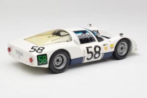 Porsche 906K #58 G. Klass / R. Stommelen 24 Hours of Le Mans 1966 Minichamps 1:18 100666158 Metall – Bild 3 von 8