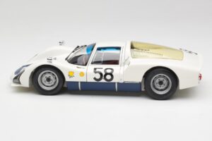 Porsche 906K #58 G. Klass / R. Stommelen 24 Hours of Le Mans 1966 Minichamps 1:18 100666158 Metall – Bild 4 von 8