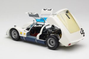 Porsche 906K #58 G. Klass / R. Stommelen 24 Hours of Le Mans 1966 Minichamps 1:18 100666158 Metall – Bild 5 von 8