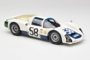 Porsche 906K #58 G. Klass / R. Stommelen 24 Hours of Le Mans 1966 Minichamps 1:18 100666158 Metall – Bild 6 von 8