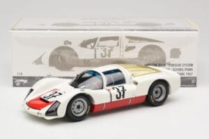 Porsche 906 K #37 V. Elford / B. Pon Porsche System 24 Hours of Le Mans 1967 Minichamps 1:18 100676137 Metall – Bild 8 von 8