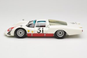 Porsche 906 LH #31 H. Herrmann / H. Linge Porsche System Engineering 24 Hours of Le Mans 1966 Minichamps 1:18 100666131 Metal – Bild 4 von 8