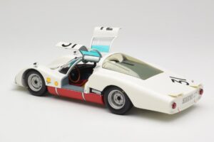 Porsche 906 LH #31 H. Herrmann / H. Linge Porsche System Engineering 24 Hours of Le Mans 1966 Minichamps 1:18 100666131 Metal – Bild 5 von 8