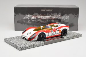 Porsche 908/02 Spyder #6 K. Lins / R. Attwood Nürburgring 1000km 1969 Minichamps 1:18 107692006 Metall – Bild 6 von 6