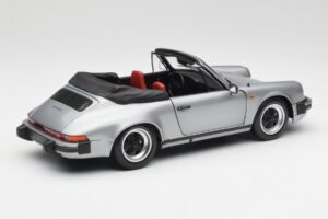 Porsche 911 930 Carrera 3.2 Cabriolet Grau Metallic Minichamps 1:18 100063034 Metall – Bild 3 von 8