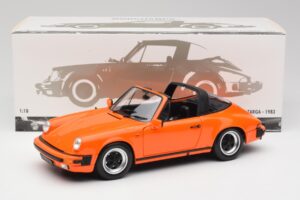 Porsche 911 930 Carrera 3.2 Targa Orange Minichamps 1:18 100063064 Metall – Bild 8 von 8