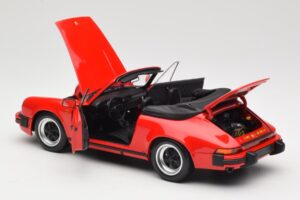 Porsche 911 930 Carrera 3.2 Cabriolet Guards Red Minichamps 1:18 110063030 Metall – Bild 5 von 8
