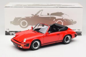Porsche 911 930 Carrera 3.2 Cabriolet Guards Red Minichamps 1:18 110063030 Metall – Bild 8 von 8